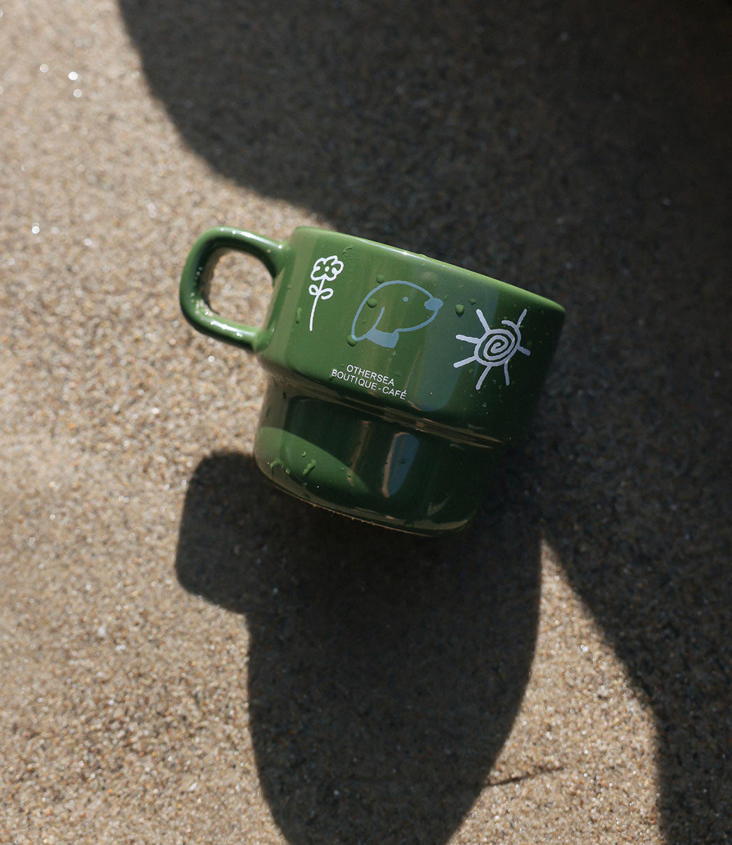 Tasse empilable | «TROIS DES MEILLEURES CHOSES» - VERT