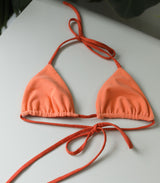 Haut de bikini triangle réversible «LUNA» texturé Towel - Gelato