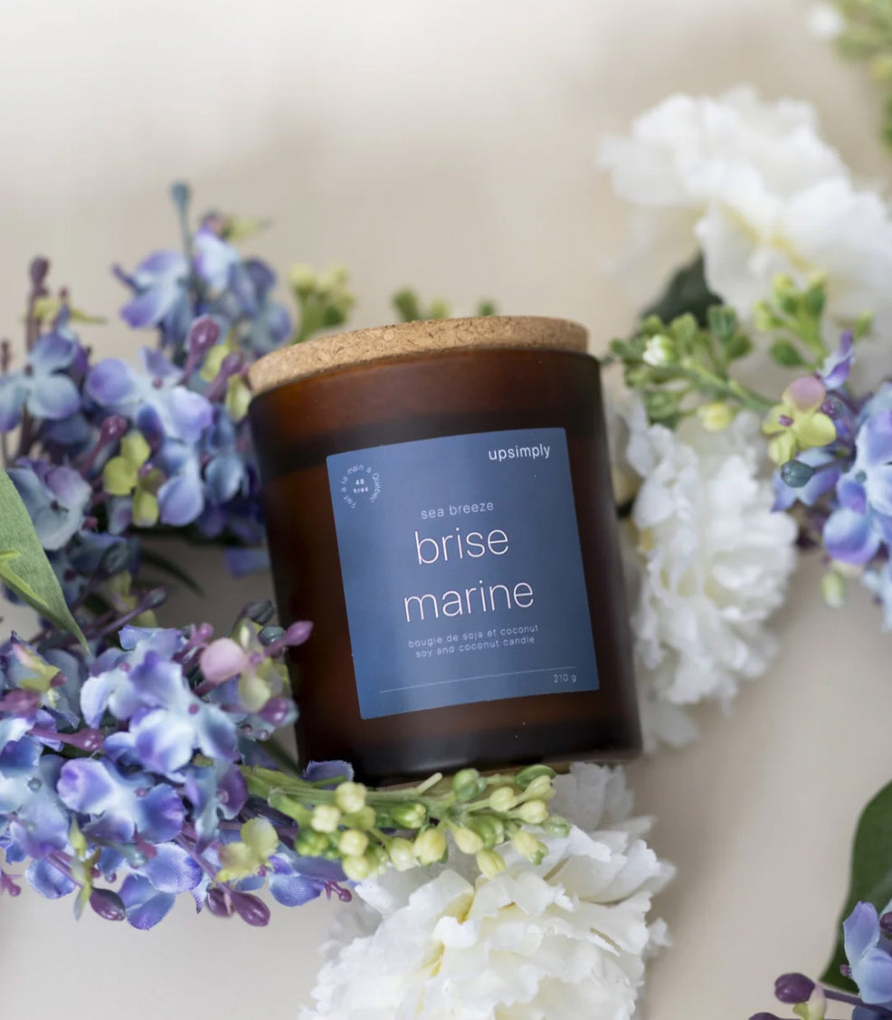 Bougie de soja | Brise Marine - UPSIMPLY