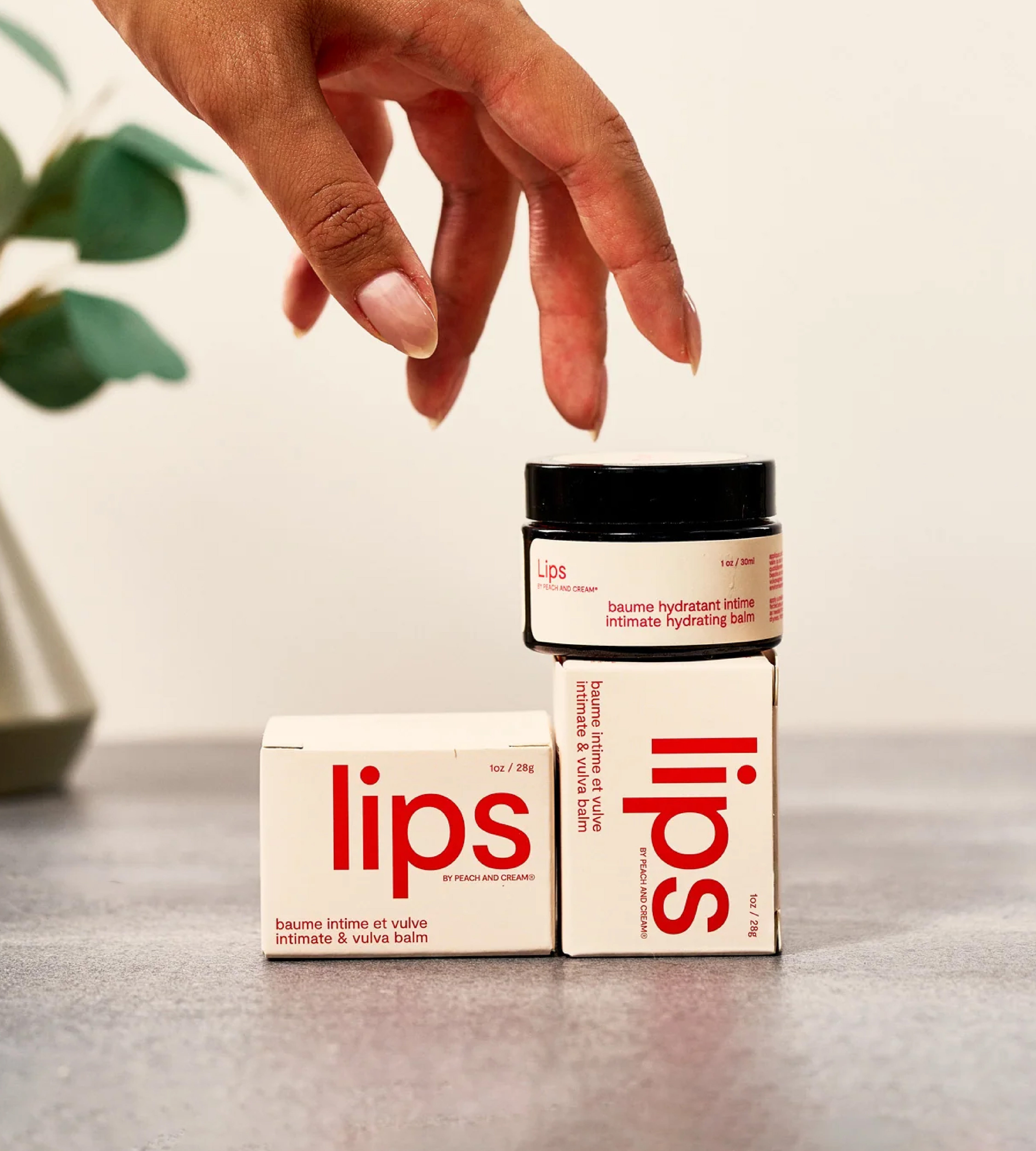 LIPS | Baume intime - PEACH AND CREAM