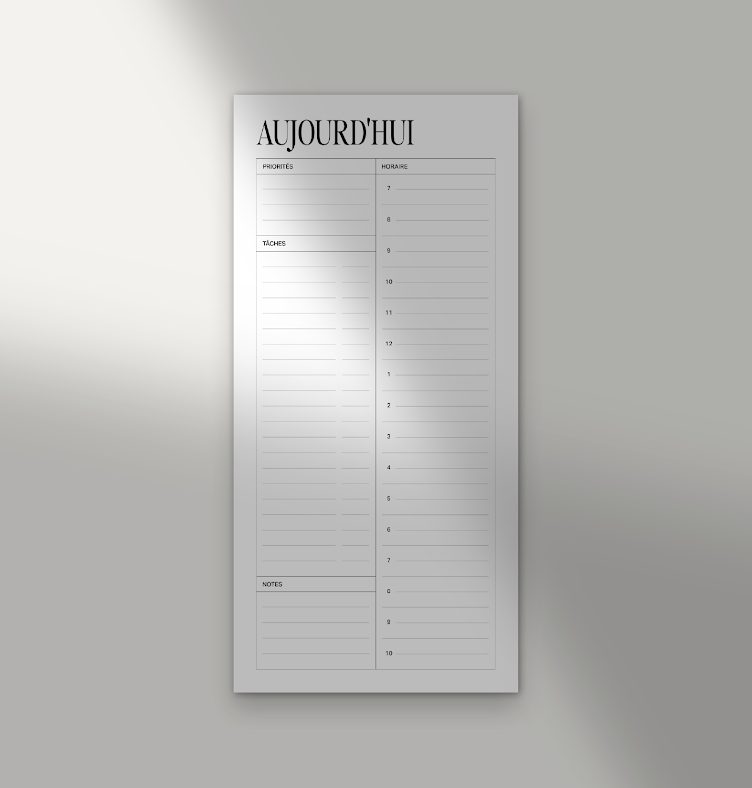 Bloc-notes Quotidien | Rosie Papeterie - "NOTEPAD"