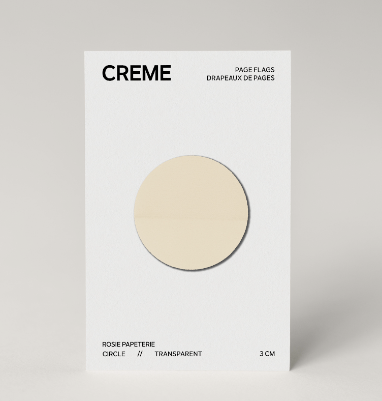 Drapeau de page | Rosie Papeterie - CERCLE