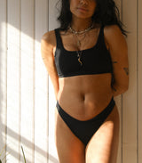 Haut de bikini « VENISE 2.0 » - BLACK SAND (ECO)