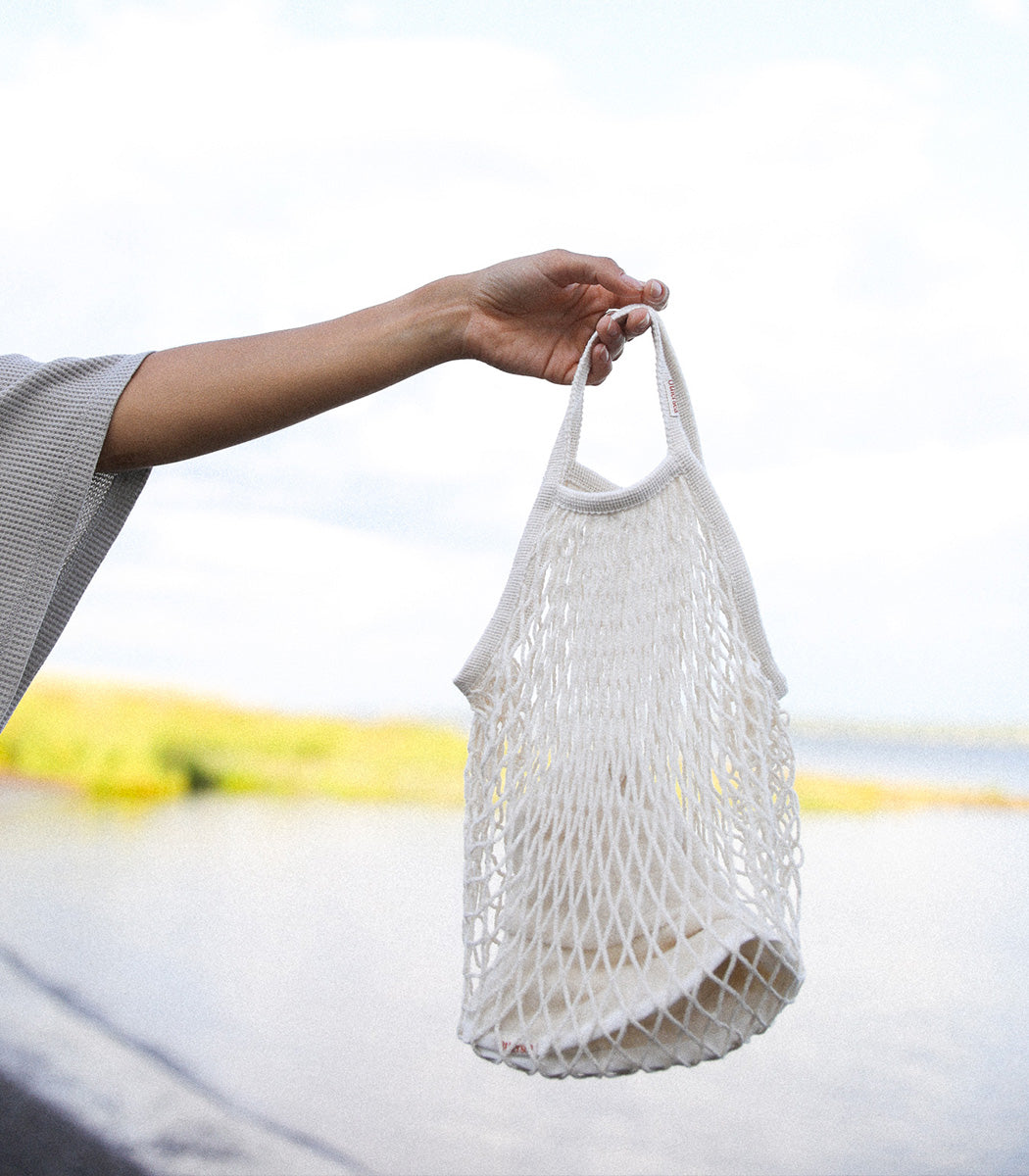 The «MESA» mesh Bag - natural